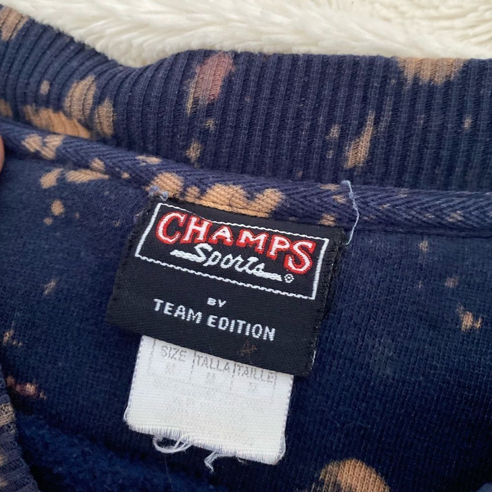 University of Michigan bleach dyed crewneck sweatshirt - Picture 5 of 6